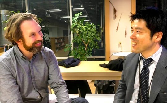 Clearleft創設者アンディ・バッド(Andy Budd)とPR TIMES代表取締役 山口 拓己氏