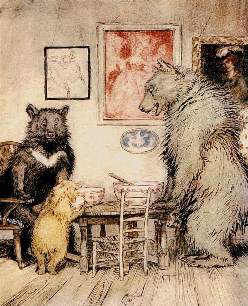 ゴルディロックスと3匹の熊
