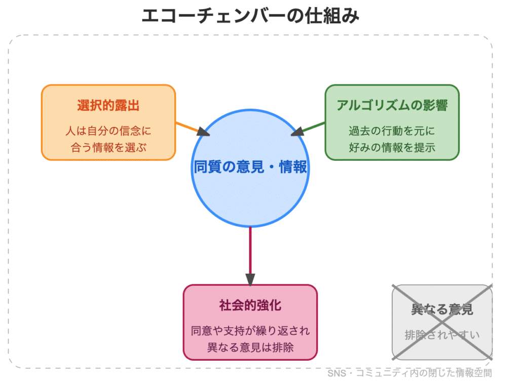 エコチェンバーの仕組み