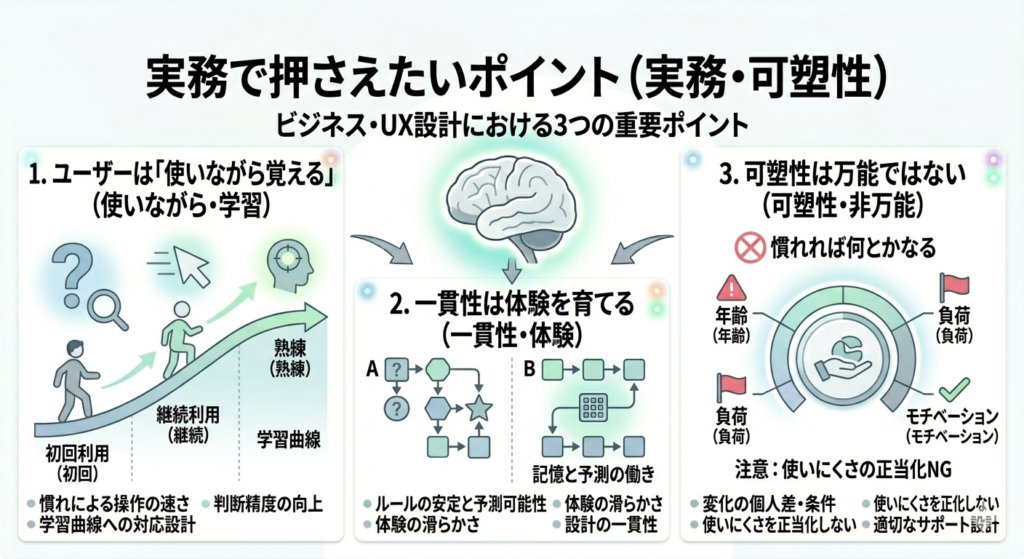実務で押さえたい3つのポイント