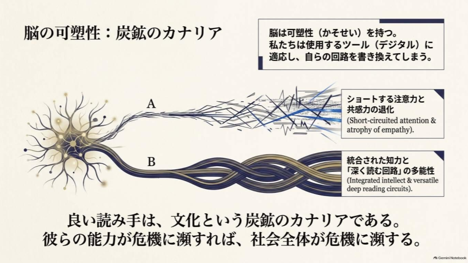 良い読み手は「炭鉱のカナリア」