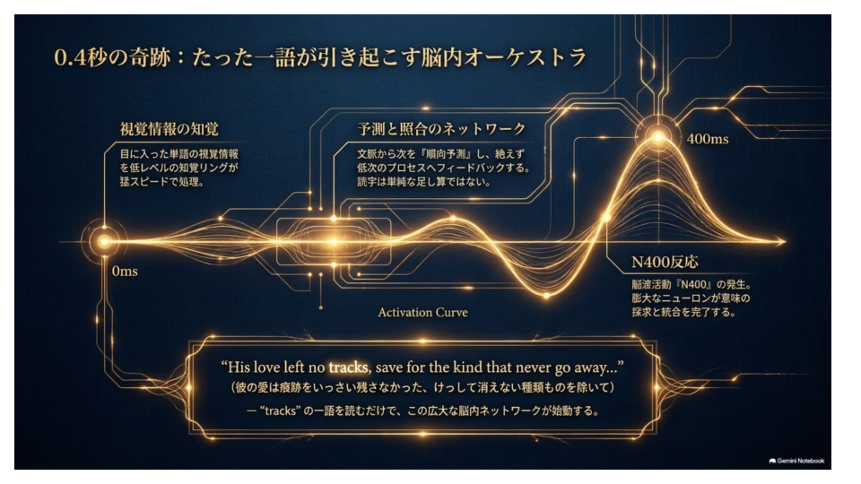 文字を認識してからの400ミリ秒で起こる奇跡