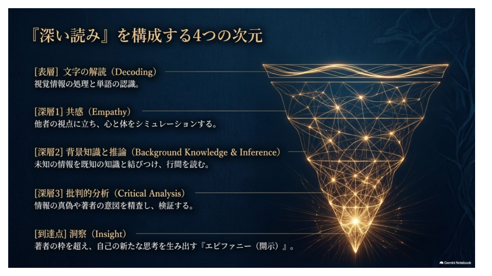 深い読みには段階がある